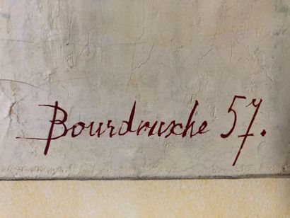 null 
Denise BOURDOUXHE (Née en 1925)




L’usine




Huile sur toile signée en bas...
