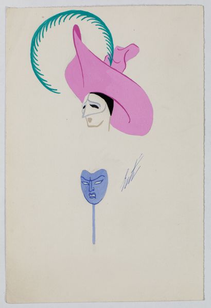 null Romain de Tirtoff dit ERTÉ (1892-1990)

Masques pour la "Comedia del Arte"

Dessin...
