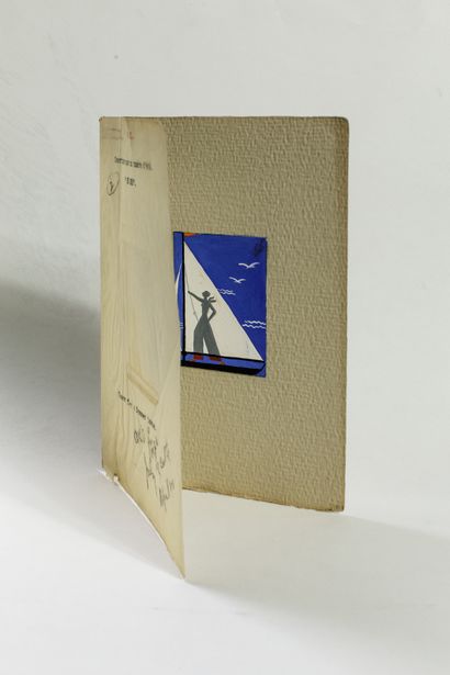 null Romain de Tirtoff dit ERTÉ (1892-1990)

Projet de couverture "En mer"

Gouache...
