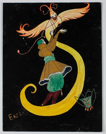 null Romain de Tirtoff dit ERTÉ (1892-1990)

Femme Phoenix

Dessin à la gouache signé...