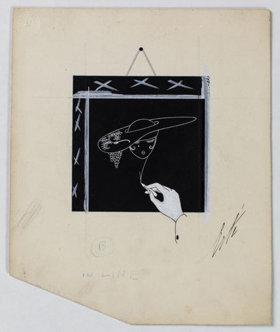 null Romain de Tirtoff dit ERTÉ (1892-1990)

Le dessinateur

Dessin à la gouache...