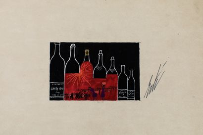 null Romain de Tirtoff dit ERTÉ (1892-1990)

Projet de décor "les vignes"

Dessin...