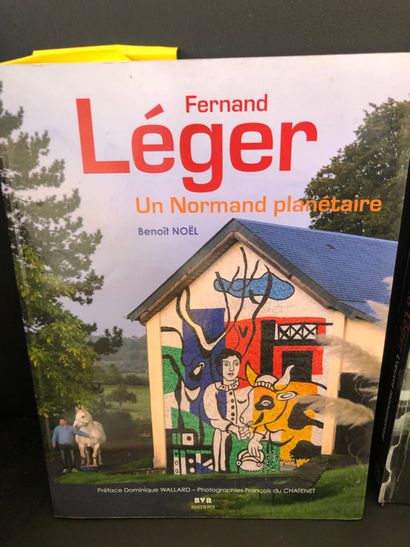 null Lot comprenant

B.NOEL, Fernand LEGER un Normand Planétaire, 

Y.BRUNHAMMER,...