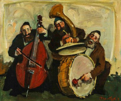null Ecole israélienne du XXe siècle

"L'orchestre"

Huile sur toile signée

28 x...