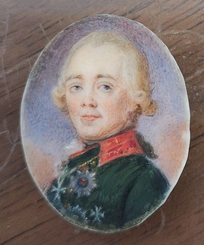 null 
Alber Theer, circa 1840
LE TSAR PAUL IER DE RUSSIE, SON FILS ALEXANDER PAVLOVITCH...