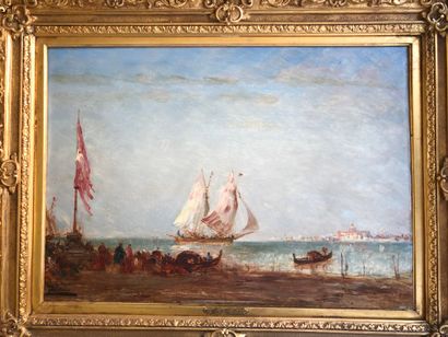 null 
Felix ZIEM (1821-1911)




Le voilier en bord de côte




Huile sur panneau...