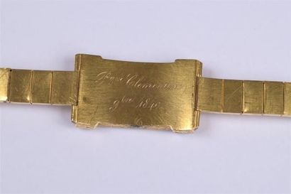null 
Travail français, circa 1840. 
Rare bracelet de la princesse Clémentine d’Orléans.
 
En...