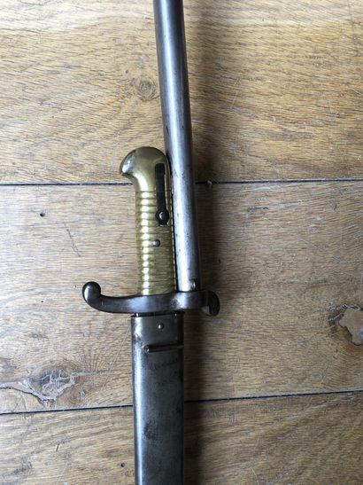 null Mousqueton d’artillerie à percussion modèle 1829 T BIS.

Canon rond à pans au...