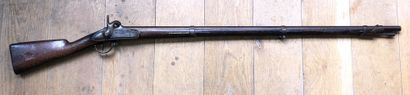 null Infantry rifle model 1822 T BIS.

Round barrel, with sides to the thunder, recurved....