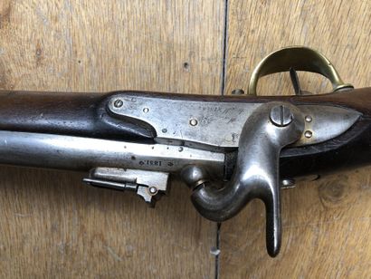 null Mousqueton d’artillerie à percussion modèle 1829 T BIS.

Canon rond à pans au...