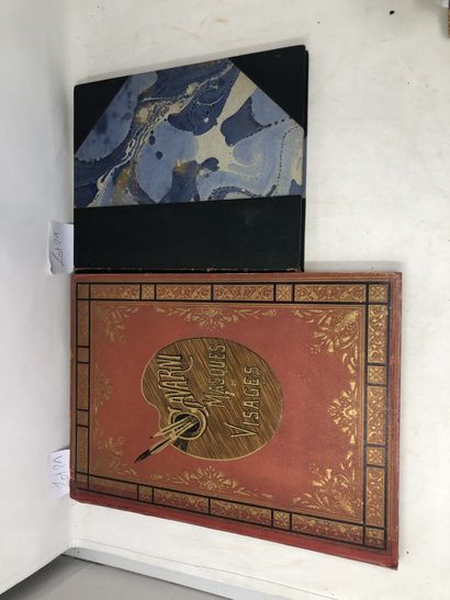 null Lot de deux livres:

- "Collection de Madame Gustave Meunié", 1935

- Gavarni...