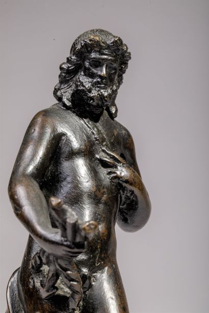 null Ecole italienne du XVIIe siècle

"Jupiter à la foudre et à l'aigle"

Statuette...