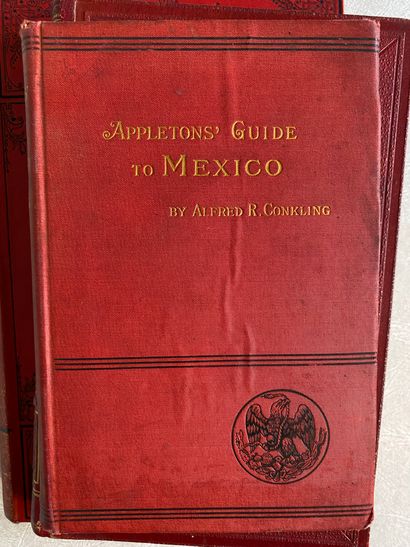 null [United States - Mexico] Set of 3 books:

- Oscar COMETTANT. Picturesque and...