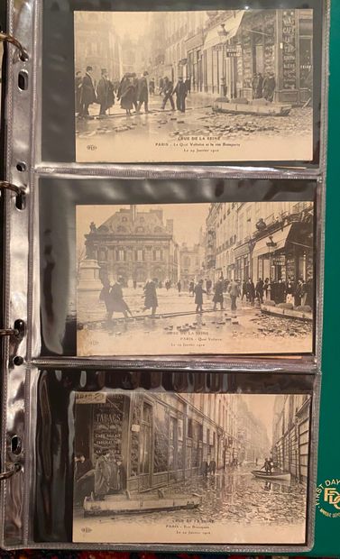 null [OLD POSTCARDS]

Album of old postcards of Paris (including the flood) and Vincennes...
