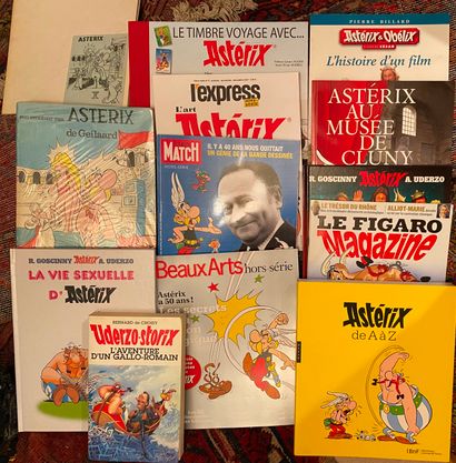 null [UDERZO Asterix bibliography] Lot of 13 volumes.