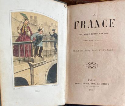null [France] Ensemble de 3 volumes :

- MARY-LAFON. La France ancienne et moderne....