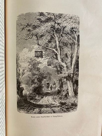 null ‎PIASSETSKY. Voyage à travers la Mongolie et la Chine. Paris, Hachette, 1883,...