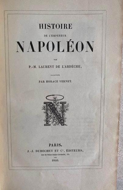 null [Histoire] Lot de 4 ouvrages en 10 volumes :

- MARTIN. Histoire de France populaire...