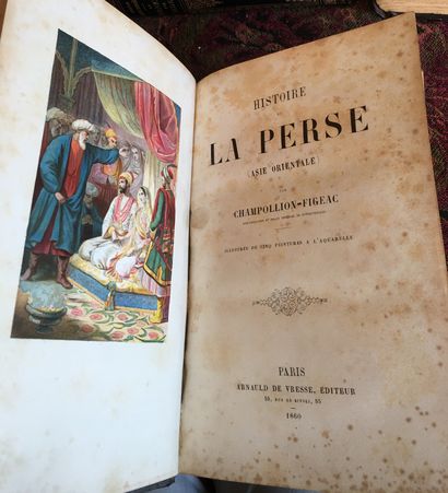 null CHAMPOLLION-FIGEAC. Histoire de la Perse (Asie Orientale). ‎Paris, Arbaud de...
