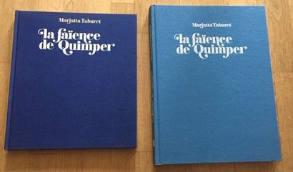 null THE FAIENCE OF QUIMPER. Marjatta TABURET. EDITIONS SOUS LE VENT. 1979. THE FAIENCE...