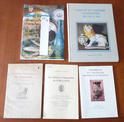 null Les arts céramiques en ANGOUMOIS de 1740 à la Restauration. Robert DELAMAIN....