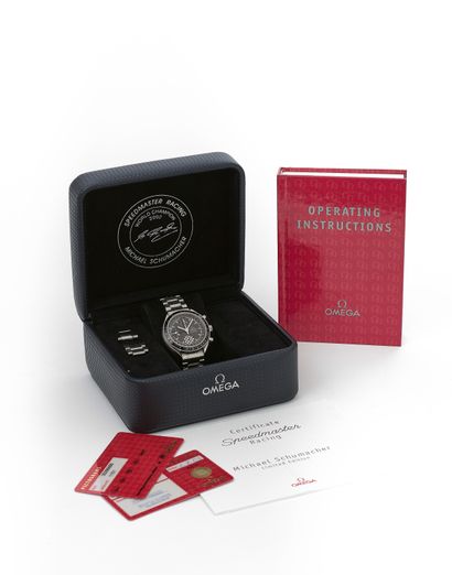 null OMEGA

Speedmaster Racing Michael Schumacher Special Edition. Référence 58384033,...