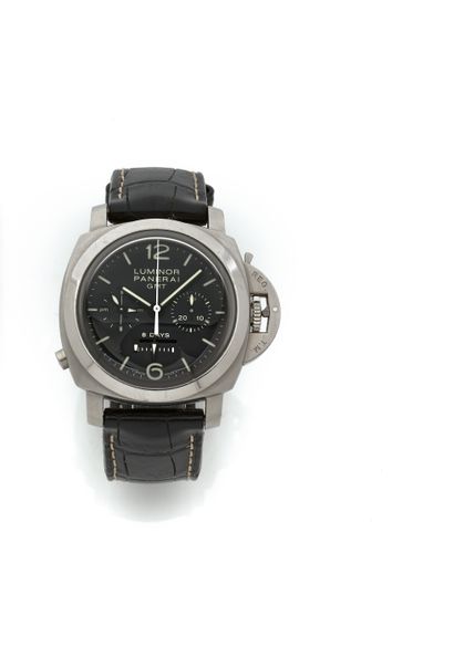 null PANERAI

Luminor GMT 8 Days Chronograph. Reference OP6753, number BB138444....