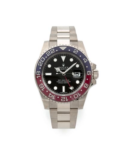  ROLEX 
GMT Master II "Pepsi". Reference 116719BLRO, number 7DH03250 About 2017....