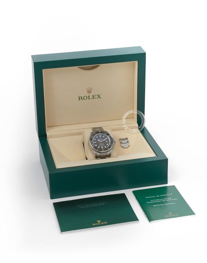 null ROLEX

Sea-Dweller Deepsea D-Blue. Reference 116660, number 2L8709A2. Circa...