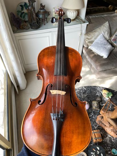 null Dans un étui violon (358mm) et son archet (long 74cm, poids 52grs)