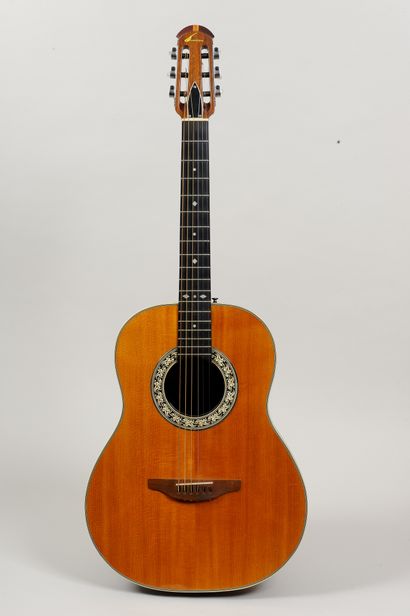 null Ovation Folk acoustic guitar, model 114.4

Josh White

Good condition, in its...