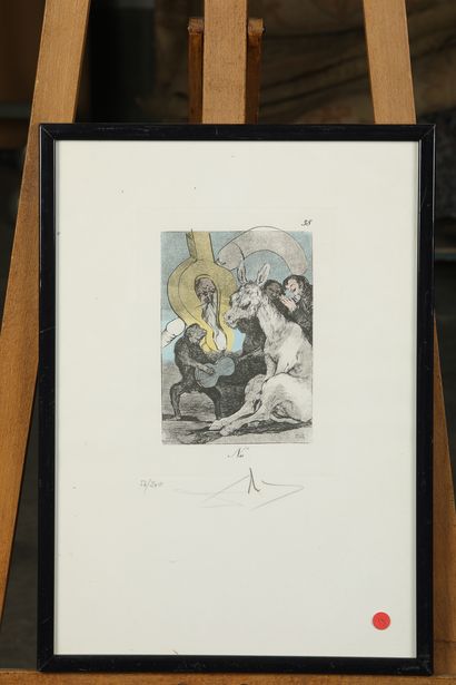 null Salvador DALI (1904-1989)

No

Heliogravure de la série "Les Caprices de Goya"...