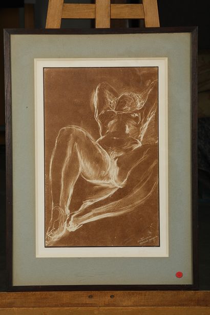 null Henry de WAROQUIER (1881-1970)

The reclining model

Annotated on the back "Autocopy,...