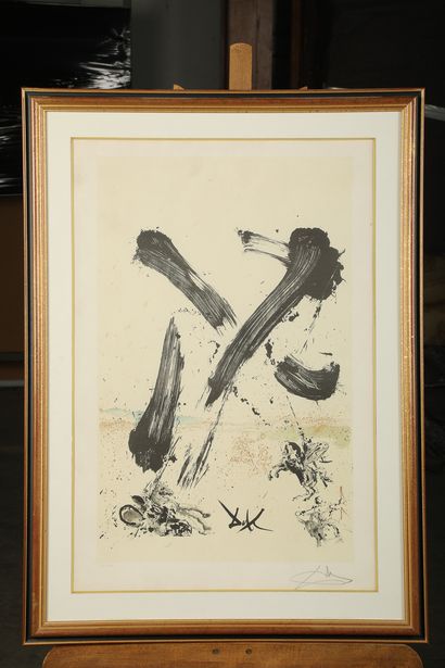 null Salvador DALI (1904-1989)

Don Quichotte

Lithographie, signée et numéroté ...