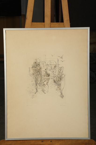 null Hans BELLMER (1902-1975)

Empty Bodies

Etching, signed and annotated "Good...