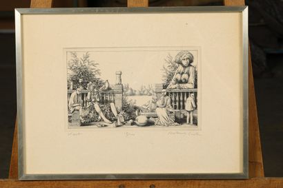 null Ecole moderne

Kert

Gravure, Signée, titrée et numérotée

27,5x37cm