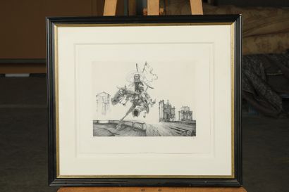 null Modern school

Don Quixote

Engraving, signed and numbered

32x40cm