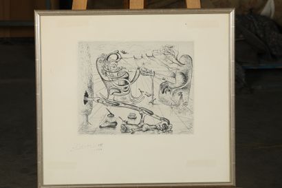 null 
Salvador DALI (1904-1989)




Composition surréaliste




Eau forte, MODIFICATION :...