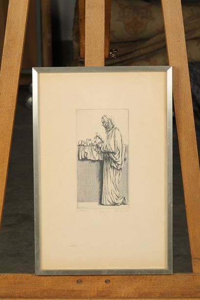 null Csaba REKASSY (1937-1989)

Virgin and Child

Engraving, signed and numbered

36...