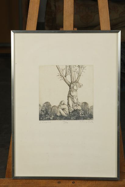 null Csaba REKASSY (1937-1989)

Near the tree

Engraving, signed and numbered

51x36...