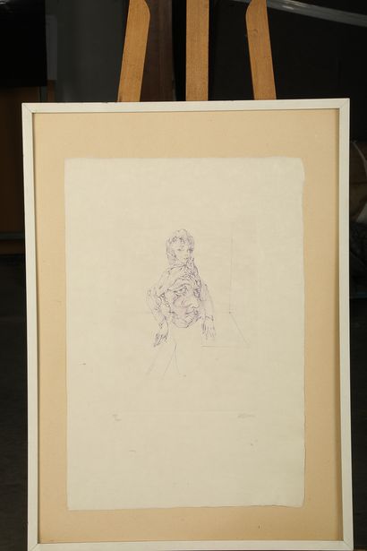 null Hans BELLMER (1902-1975)

Standing woman

Engraving, signed and numbered

32...