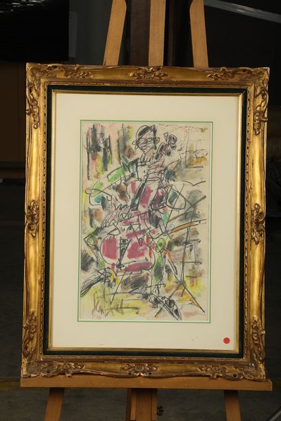 null Gen PAUL (1895-1975)

Le violoncelliste

Crayon gras sur papier, signé

48x...