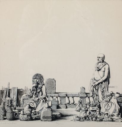 null Csaba REKASSY (1937-1989)

Aridane, Minos and Theseus

Engraving, signed and...