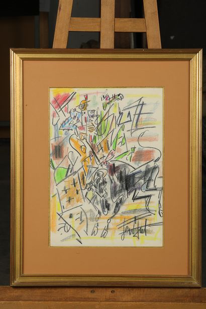 null Gen PAUL (1895-1975)

Taureador

Crayon gras sur papier, signé enbas à droi...