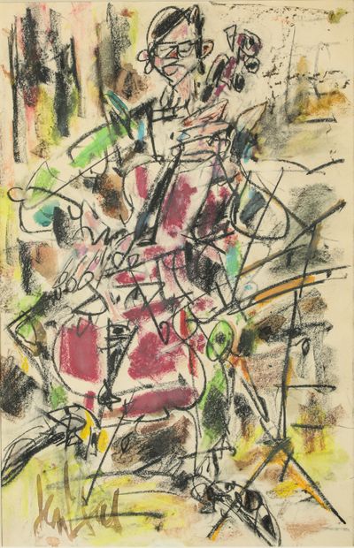 null Gen PAUL (1895-1975)

Le violoncelliste

Crayon gras sur papier, signé

48x...