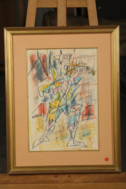 null Gen PAUL (1895-1975)

Le violoniste

Crayon gras sur papier, signé en haut à...