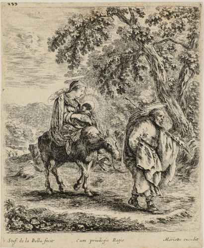 null 
after Stefano Della BELLA (1610-1664)




The flight into Egypt




etching,...