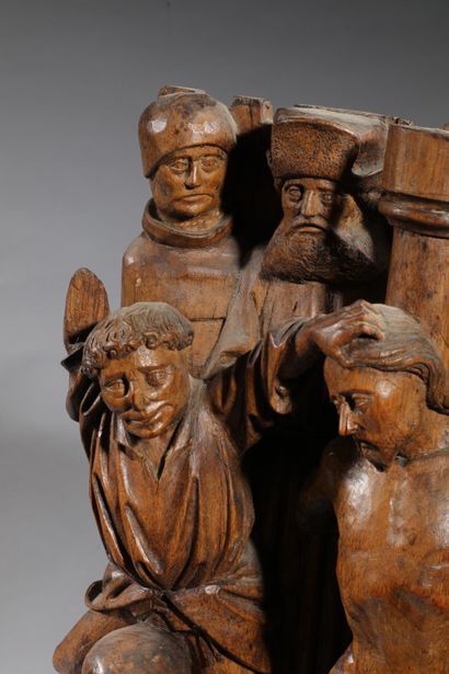 null The CHRIST with the column, walnut sculpture

XIXth century

45x31x16cm