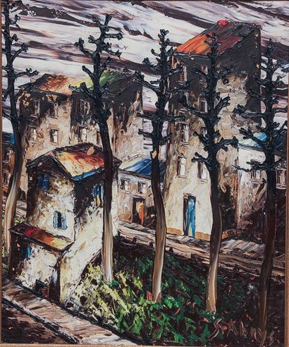 null Léon SCHWARZ-ABRY (1905-1990)

« Les grands arbres en hiver »

Huile sur panneau...