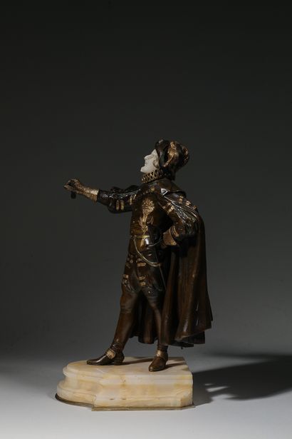 null Anonyme, début du XXe siècle

« Le mousquetaire »

Sculpture, épreuve en bronze...